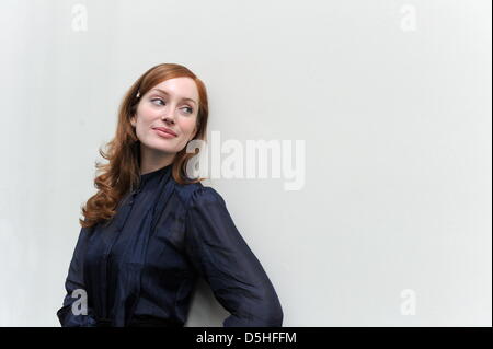 Actrice néerlandaise Lotte Verbeek assiste à un photocall du "Shooting Stars 2010" au cours de la 60e Berlinale Festival International du Film de Berlin, Allemagne, dimanche 14 février 2010. Le festival se déroule jusqu'au 21 février 2010. Photo : Marcus Brandt dpa/lbn Banque D'Images