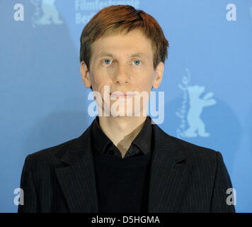 Directeur allemand Benjamin Heisenberg pose au cours de l'appel à photo le film 'Le Voleur' lancé en compétition au 60e Festival International du Film de la Berlinale à Berlin, Allemagne, 15 février 2010. Le festival se déroule jusqu'au 21 février 2010. Photo : TIM BRAKEMEIER Banque D'Images