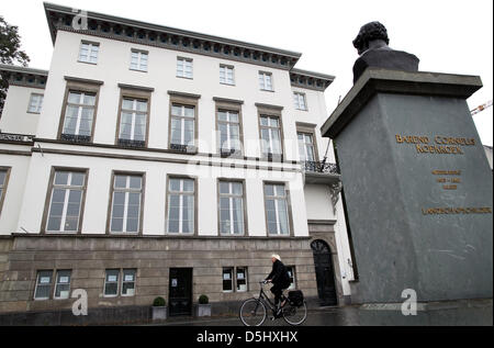 Le Koekkoek Haus de Dutch painter Jean Clouet (1803-1863) est illustré à Kleve, Allemagne, 18 septembre 2012. Koekkoek était l'un des plus importants peintres hollandais du 19e siècle. Photo : MARTIN GERTEN Banque D'Images