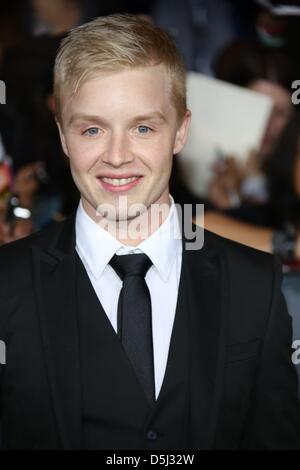 Acteur Noel Fisher arrive à la première mondiale de "La Saga Twilight : Breaking Dawn - Part 2" au théâtre Nokia à Los Angeles. Vivre à Los Angeles, USA, le 12 novembre 2012. Photo : Hubert Boesl/dpa Banque D'Images