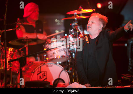 Singer Herbert Groenemeyer donne un concert au C-Halle à Berlin, Allemagne, 14 novembre 2012. Groenemeyer effectuée à Berlin dans le cadre de son "retour à la mi-temps - 30 ans d''. Photo : Marc N.r.i.t. Banque D'Images