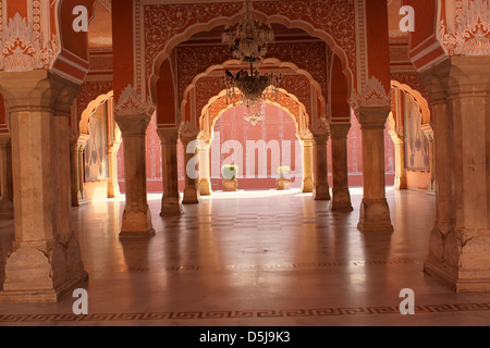 Diwan-i-Khas City Palace Jaipur la ville rose du Rajasthan Inde Banque D'Images