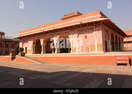 Diwan-i-Khas City Palace Jaipur la ville rose du Rajasthan Inde Banque D'Images