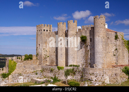 Municipalité de Obidos Obidos Portugal travel destination Banque D'Images