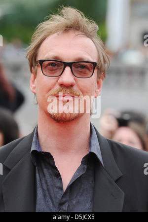 David Thewlis, Harry Potter et les Reliques de la mort : Partie 2 - world film premiere tenue sur Trafalgar Square - Arrivées. Londres, Banque D'Images