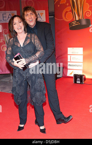 Le SEI Freudenberg et Christian lais à Lea Spectacles Awards au Festhalle. Francfort, Allemagne - 05.04.2011. Banque D'Images