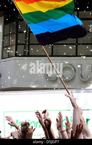 Gay Pride 2010 à Paris, France Banque D'Images