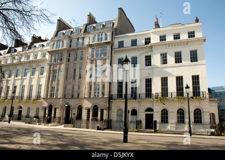 Fitzroy Square, Fitzrovia, Londres W1 England UK Banque D'Images