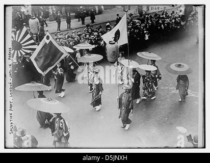 Armée du salut, London - JAP [c.-à-d., le japonais] en parade (LOC) Banque D'Images