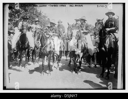 Armée du salut, Londres -- Cowboys sous le Bourne (LOC) Banque D'Images