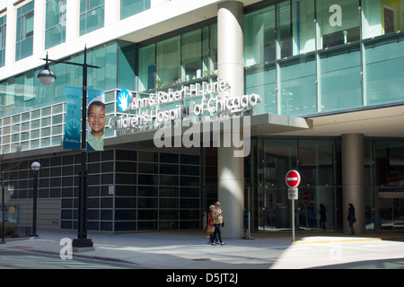 Ann et Robert H. Lurie Children's Hospital de Chicago. Banque D'Images