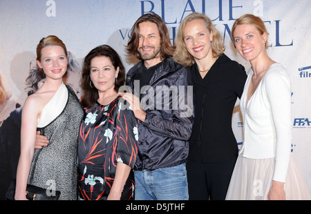 Karoline Herfurth, Hannelore Elsner, Hans Steinbichler, Juliane Koehler et Juta Vanaga Berlin à la première de 'Das Blaue Banque D'Images