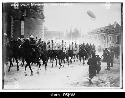 Cavalerie française dirigeable & DUPUY DE LOME (LOC) Banque D'Images