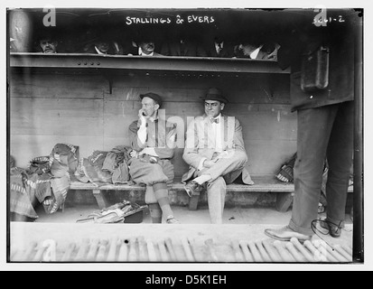 [George Stallings, gestionnaire, & Johnny Evers, dvd, Boston NL (baseball)] (LOC) Banque D'Images