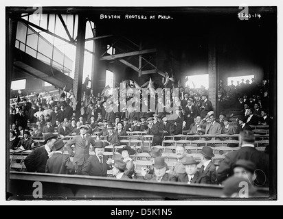 [Boston rooters Shibe Park, à Philadelphie (baseball)] (LOC) Banque D'Images