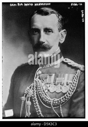 Le général Sir David Henderson (LOC) Banque D'Images