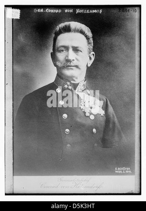 Le général Conrad von Hotzendorf (LOC) Banque D'Images