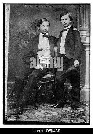 Princes Ludwig & Otto (LOC) Banque D'Images