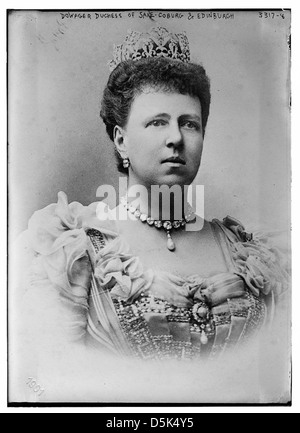 Duchesse douairière de Saxe-cobourg et Édimbourg (LOC) Banque D'Images