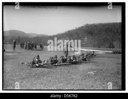 Nat. La pratique de garde, 2/21/15 (LOC) Banque D'Images