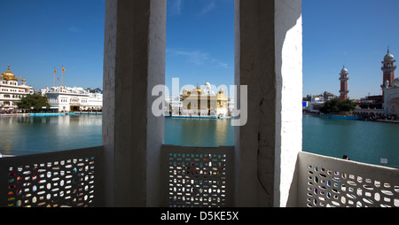 Le Golden Temple, Amritsar, Inde Banque D'Images