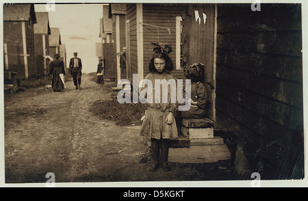 Nan de Gallant, 4 Clark St., Eastport (Maine), 9 ans, continue permettant la Seacoast Canning Co., à l'usine # 2 ... (LOC) Banque D'Images