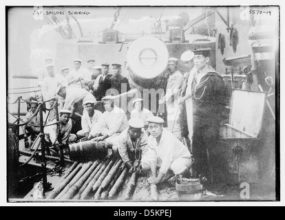 Anese[Jap] récurage de marins (LOC) Banque D'Images