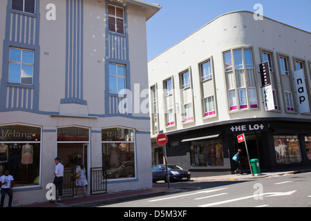 Boutiques de Kloof Street à Cape Town - Afrique du Sud Banque D'Images