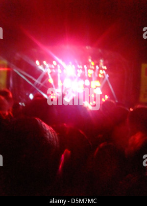 The Stone roses set ,la foule à t in the park 2012. Banque D'Images