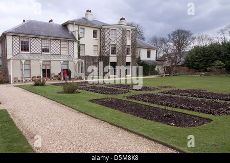 Down House, la maison familiale de Charles Darwin à Downe dans le Kent. Banque D'Images