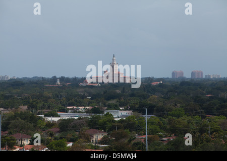 Miami Coral Gables Biltmore Hotel, Resort construit dans les années 20 est un lieu historique national Land Mark Banque D'Images