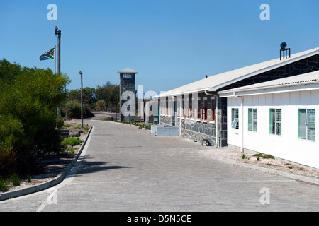 La prison de Robben Island au large du Cap, Afrique du Sud Banque D'Images