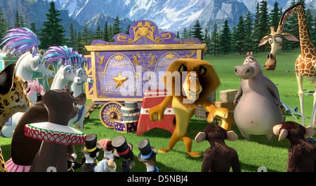 MADAGASCAR 2005 DreamWorks SKG animation Banque D'Images