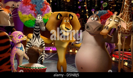MADAGASCAR 2005 DreamWorks SKG animation Banque D'Images
