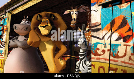 MADAGASCAR 2005 DreamWorks SKG animation Banque D'Images