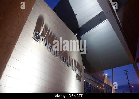 Vitesse élevée de Puente Genil railway station Banque D'Images