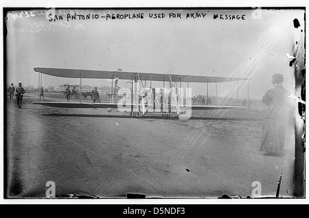 San Antonio avion utilisé pour les messages de l'armée (LOC) Banque D'Images