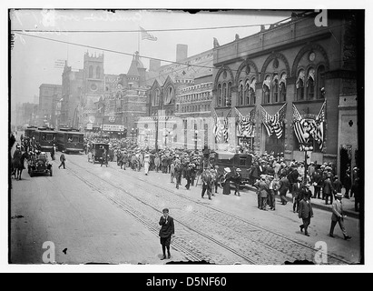 Foule Convention - Chicago (LOC) Banque D'Images