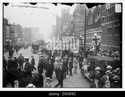 Foule Convention - Chicago (LOC) Banque D'Images