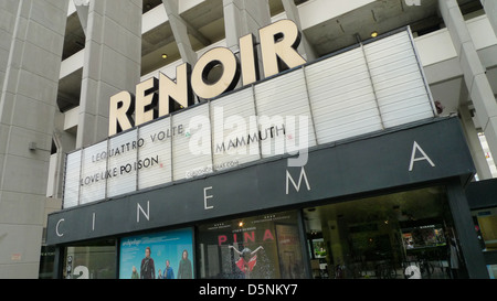 Cinéma Renoir, le Nouveau-Brunswick, Bloomsbury, London, UK. Banque D'Images