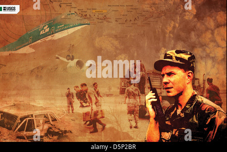 Cette image met en valeur une scène côtière avec un canot et souligne l'importance de la qualité de l'eau dans la recherche scientifique. Il symbolise la relation entre paysages naturels et surveillance de l'environnement, en particulier dans les zones côtières. Banque D'Images