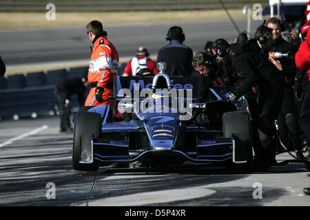 Birmingham, Alabama, USA. 06 avril 2013. Ronde 2, Indycar, Barber Motorsports Park,Honda Indy Grand Prix de l'Alabama, Leeds AL, USA, du 5 au 7 avril 2013, Sébastien Bourdais, Dragon Racing (Image Crédit : Crédit : Ron Bijlsma/ZUMAPRESS.com/Alamy Live News) Banque D'Images