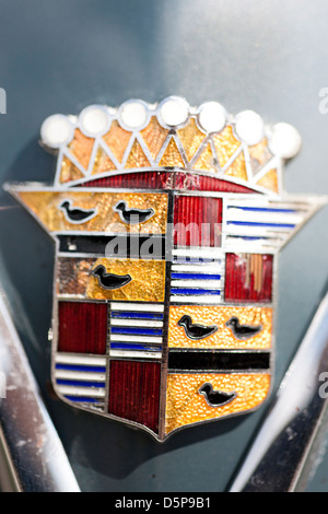 Badge Cadillac Vintage Banque D'Images