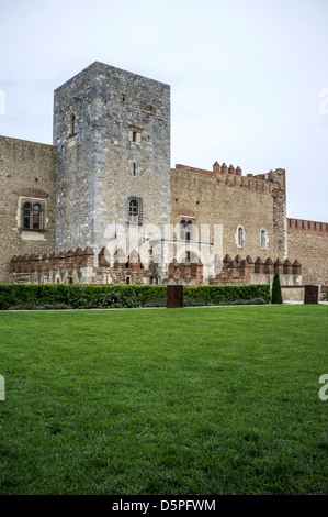 Palais des Rois de Majorque, Perpignan, France. Banque D'Images