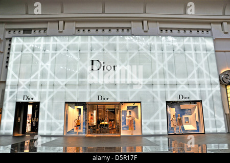 Dior boutique dans centre commercial de la tour 101 Taipei Taiwan Banque D'Images