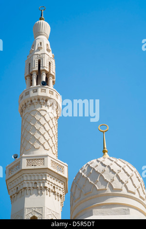 Grande Mosquée de Jumeirah à Dubai Emirats Arabes Unis Banque D'Images