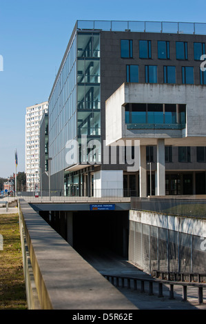 Le nouveau palais / Nieuw Gerechtsgebouw GENT / GAND Groot Gerechtsgebouw (GGG) à Gand, Belgique Banque D'Images