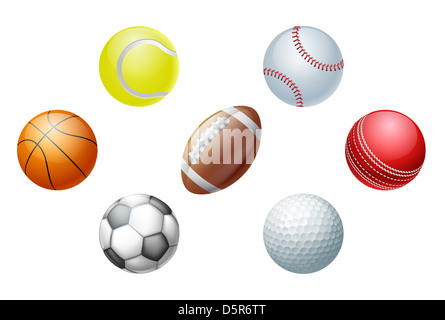 Illustrations de boule sports Banque D'Images