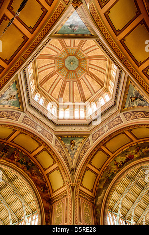 Le plafond de Melbourne les majestueux palais royal des expositions. Banque D'Images