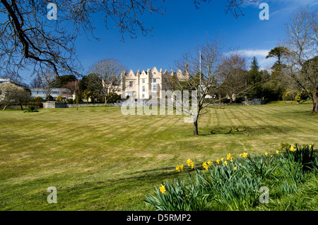 19e siècle l'abbaye de singleton partie de l'université de Swansea au Pays de Galles UK Banque D'Images